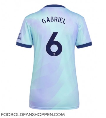 Arsenal Gabriel Magalhaes #6 Tredjetrøje Dame 2024-25 Kortærmet